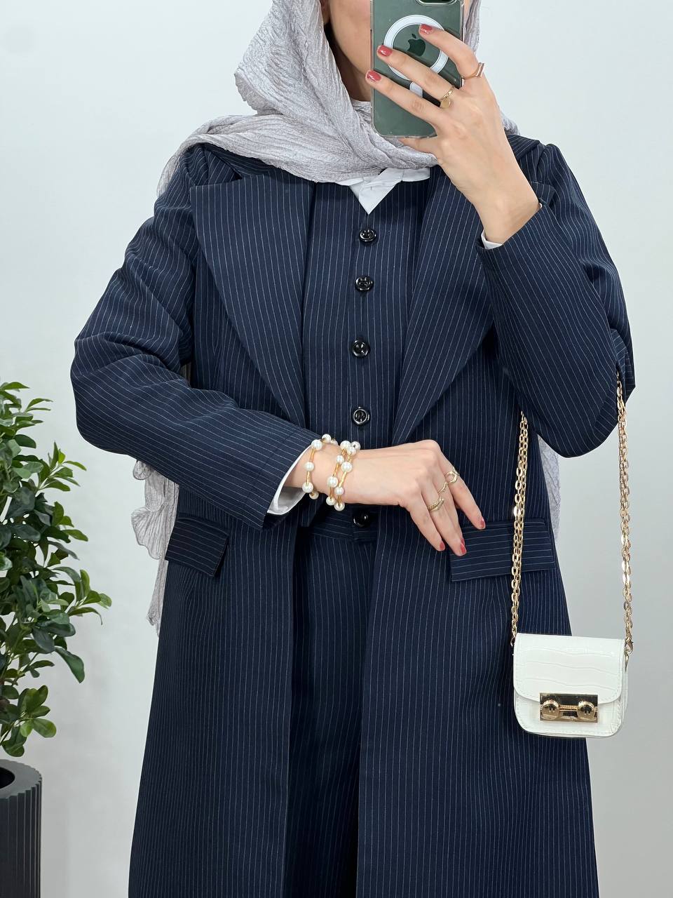 ست سه تیکه کت و شلوار و جلیقه دیپلمات رسین
