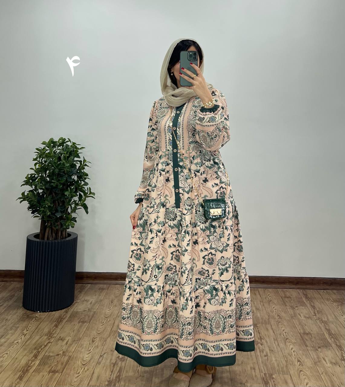 پیراهن بلند آندیا 2(ایراد دار)