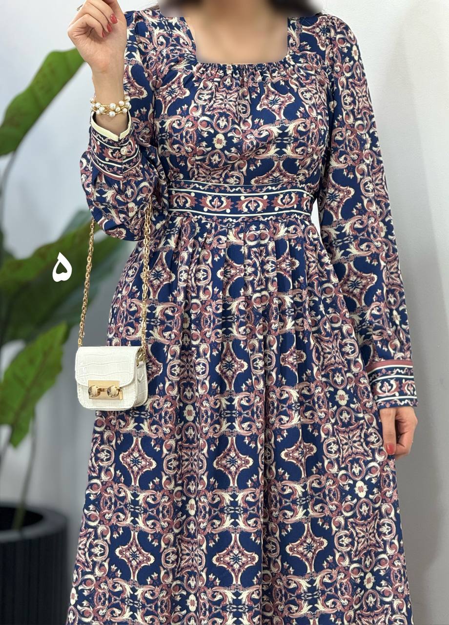 پیراهن ماکسی آشینا 6