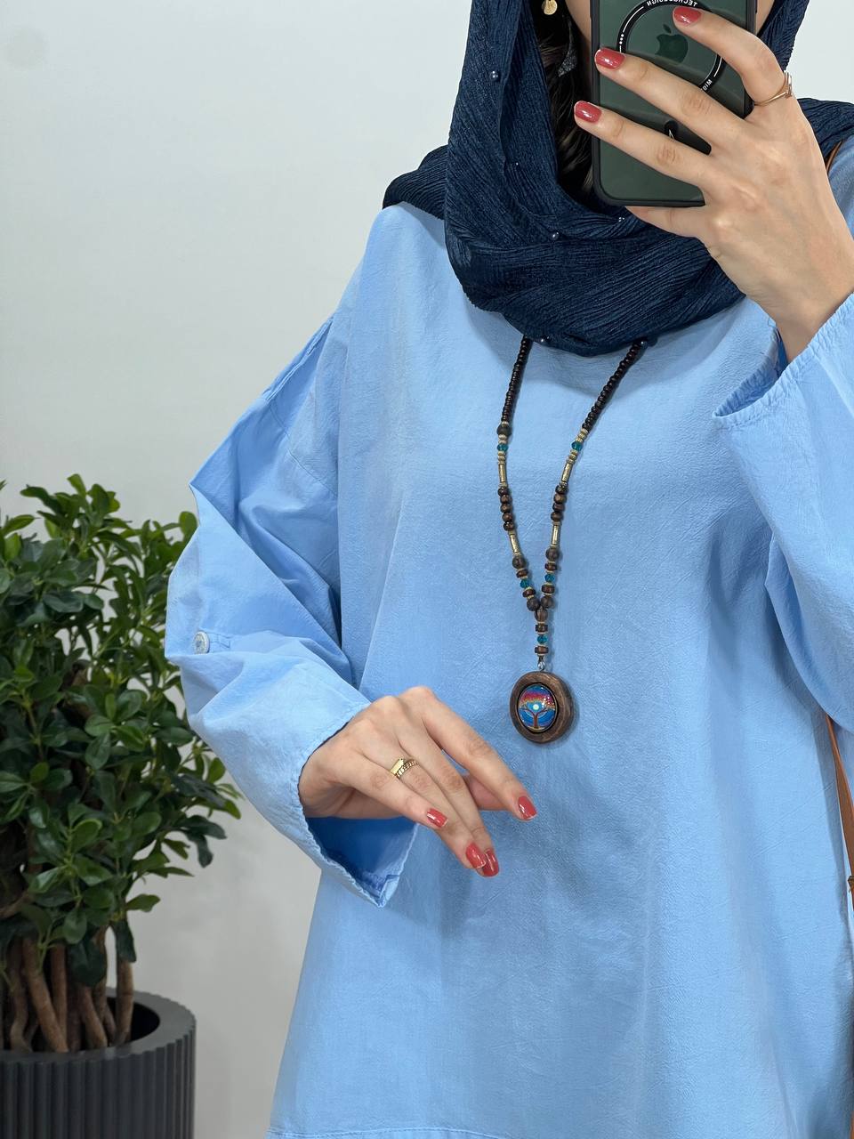تونیک مانتویی لینن آنوشا