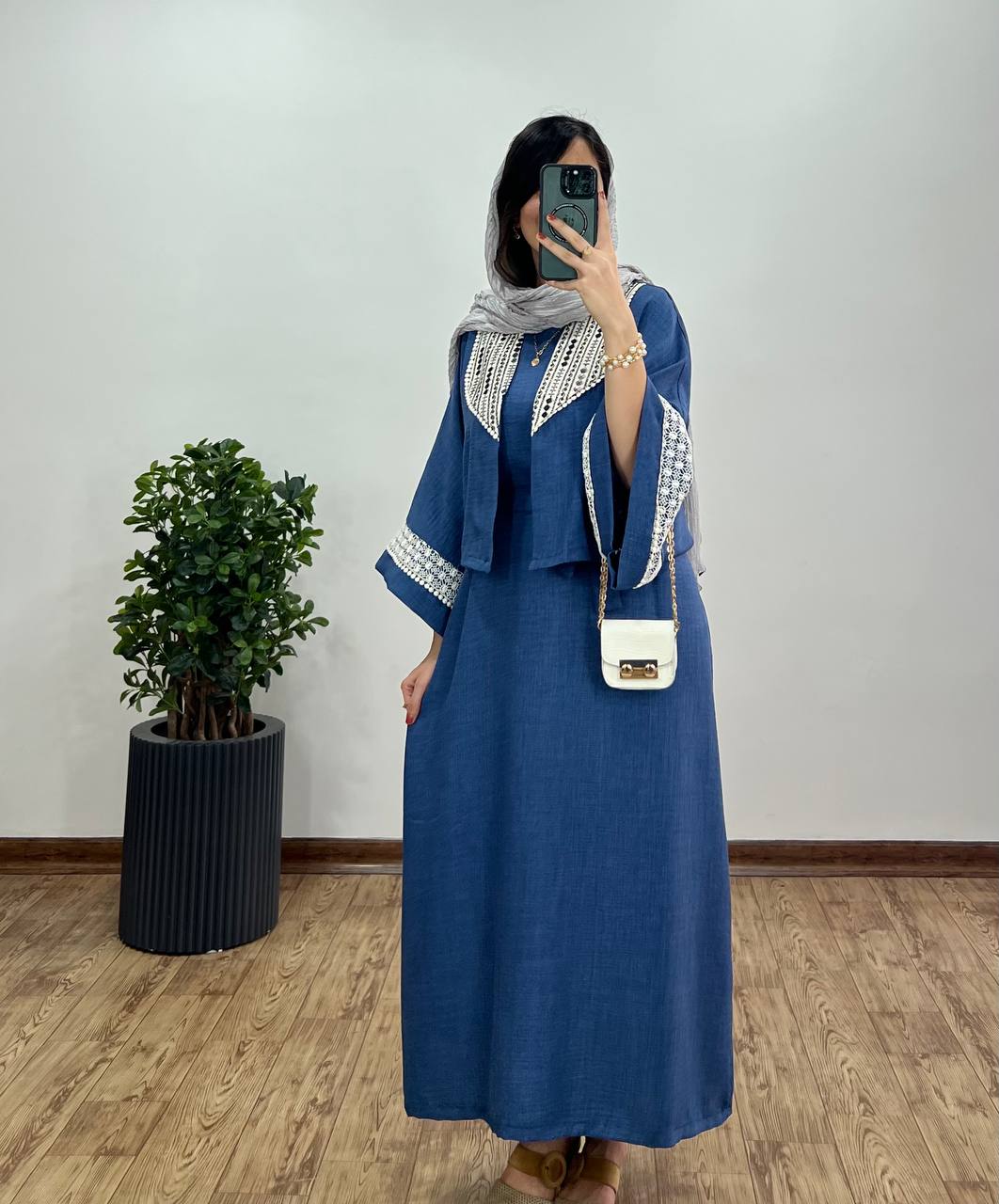 ست سارافون و کت سوزندوزی ترلان (با ارسال رایگان)