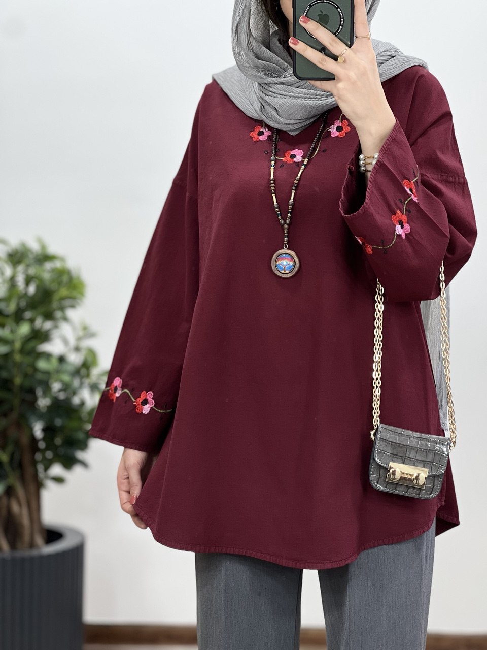 مانتو گلدوزی نرگس 3