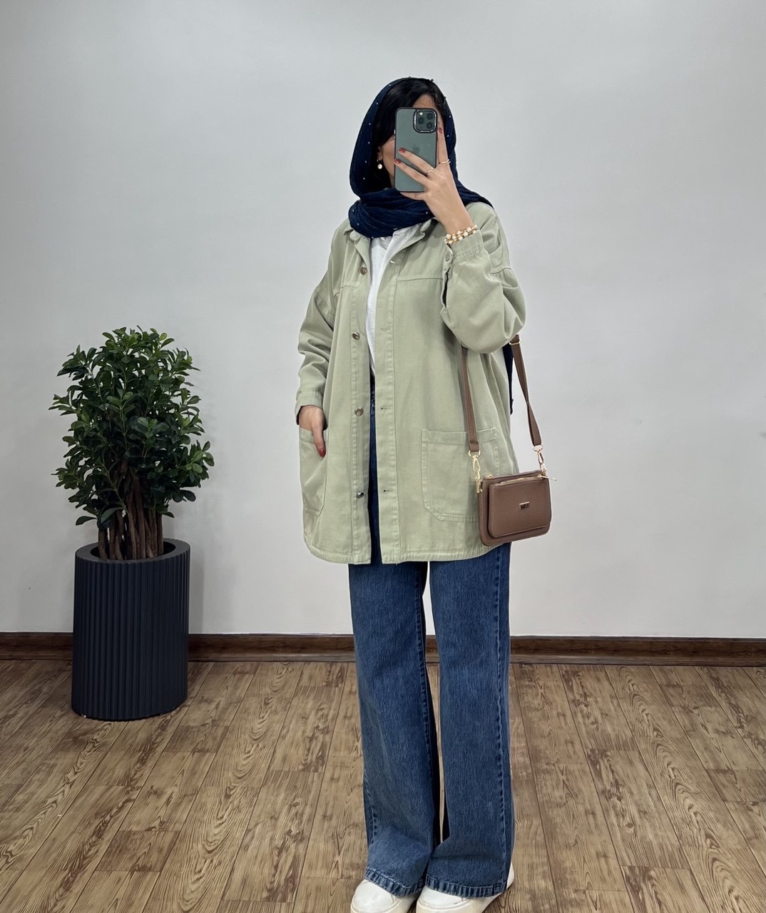 مانتو کتان کاغذی جانا 5