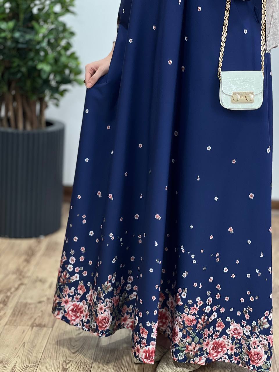 پیراهن بلند سوپر کلوش یسنا