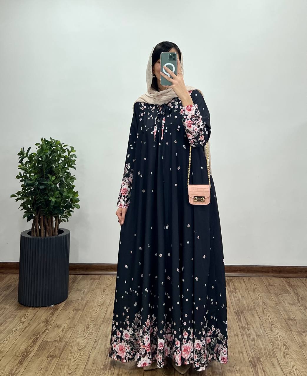 پیراهن بلند سوپر کلوش یسنا