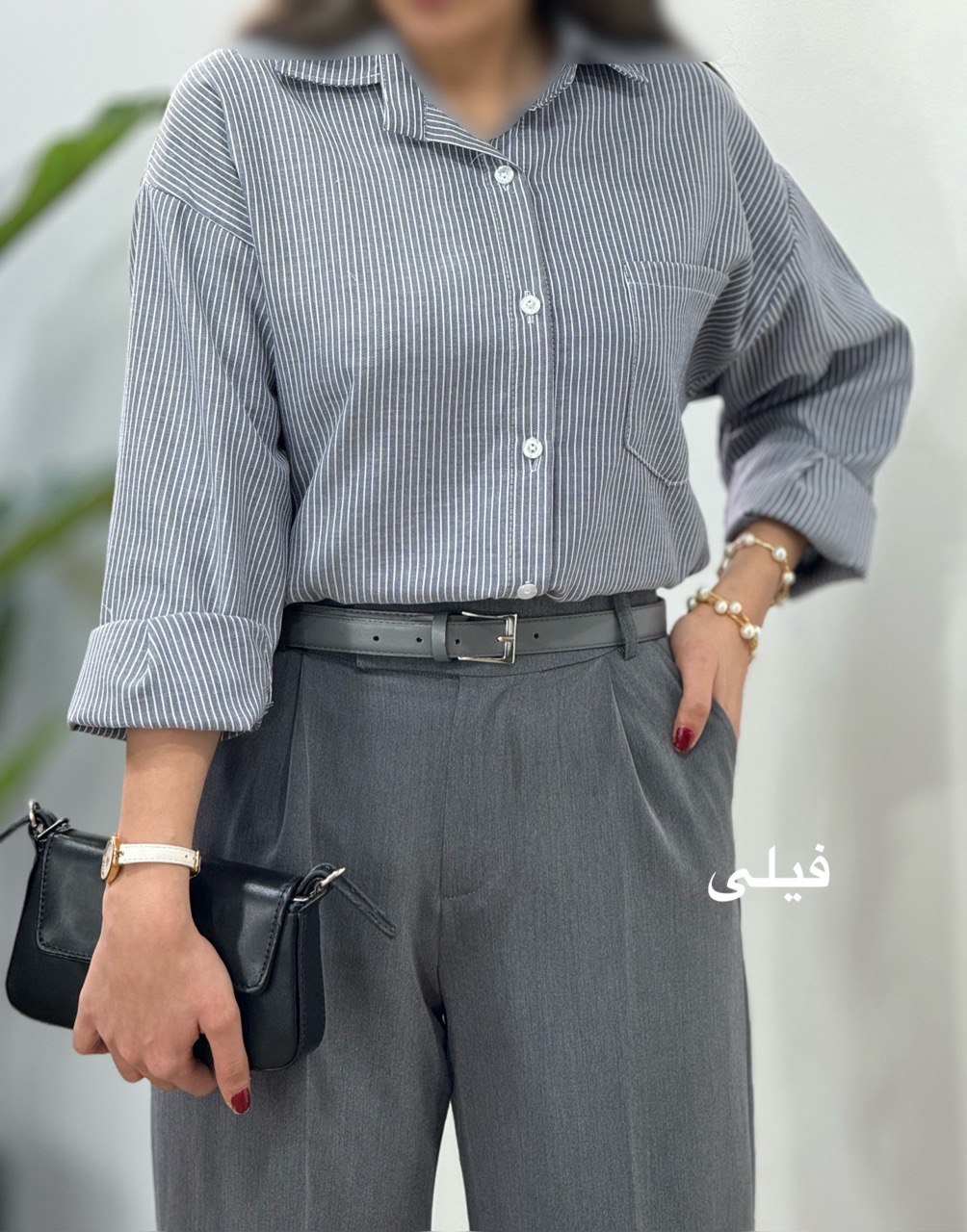 تونیک مانتویی راه راه ترند 1