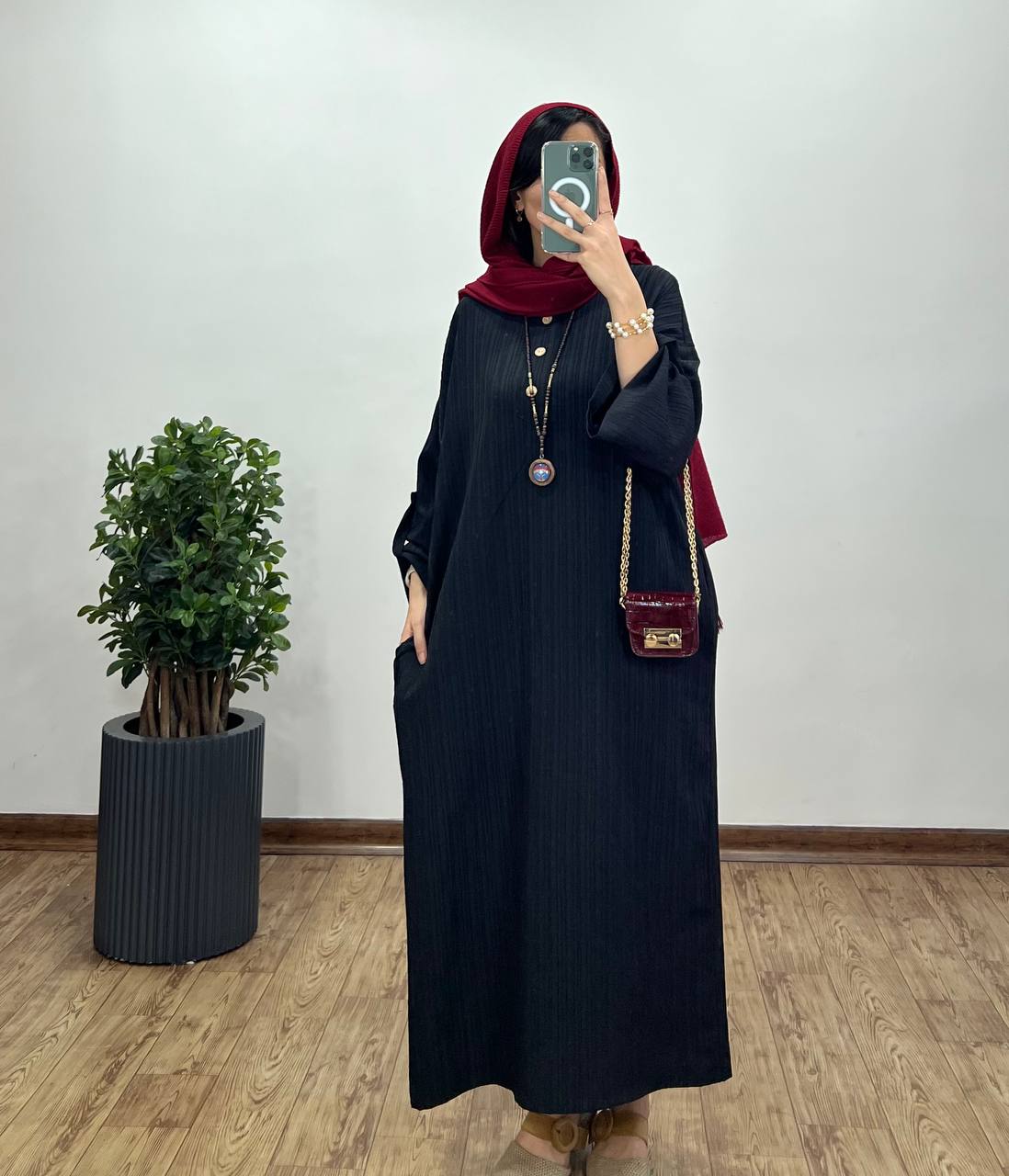 مانتو کفتان بلند ستیا