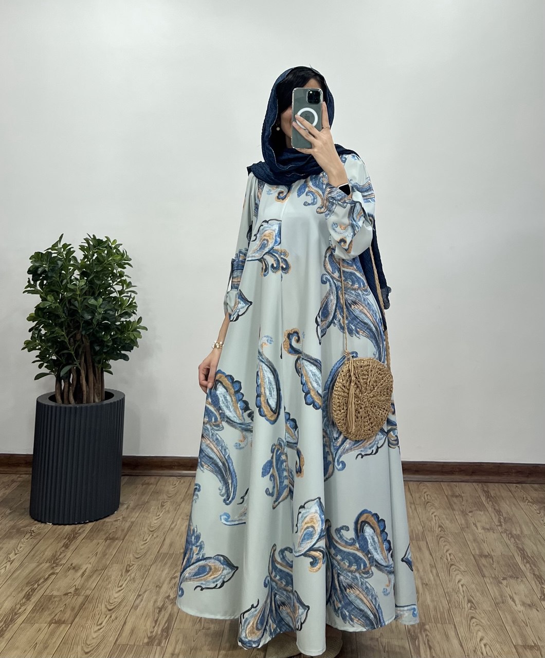 پیراهن بلند سوپر کلوش ایتالیا