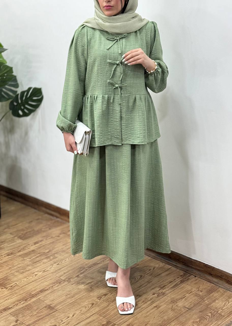 ست تونیک و دامن سوسن
