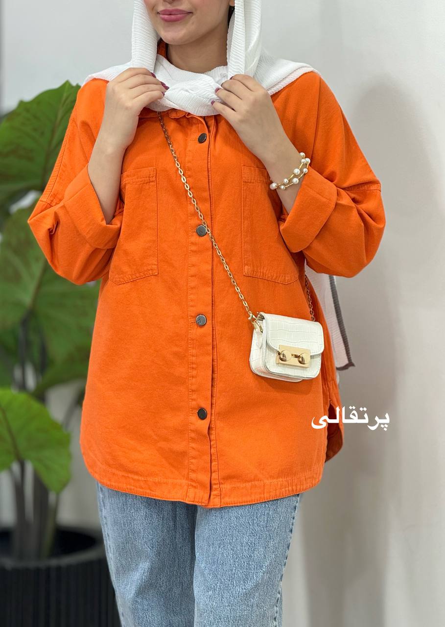 مانتو کتان کاغذی توسکا کد 3165