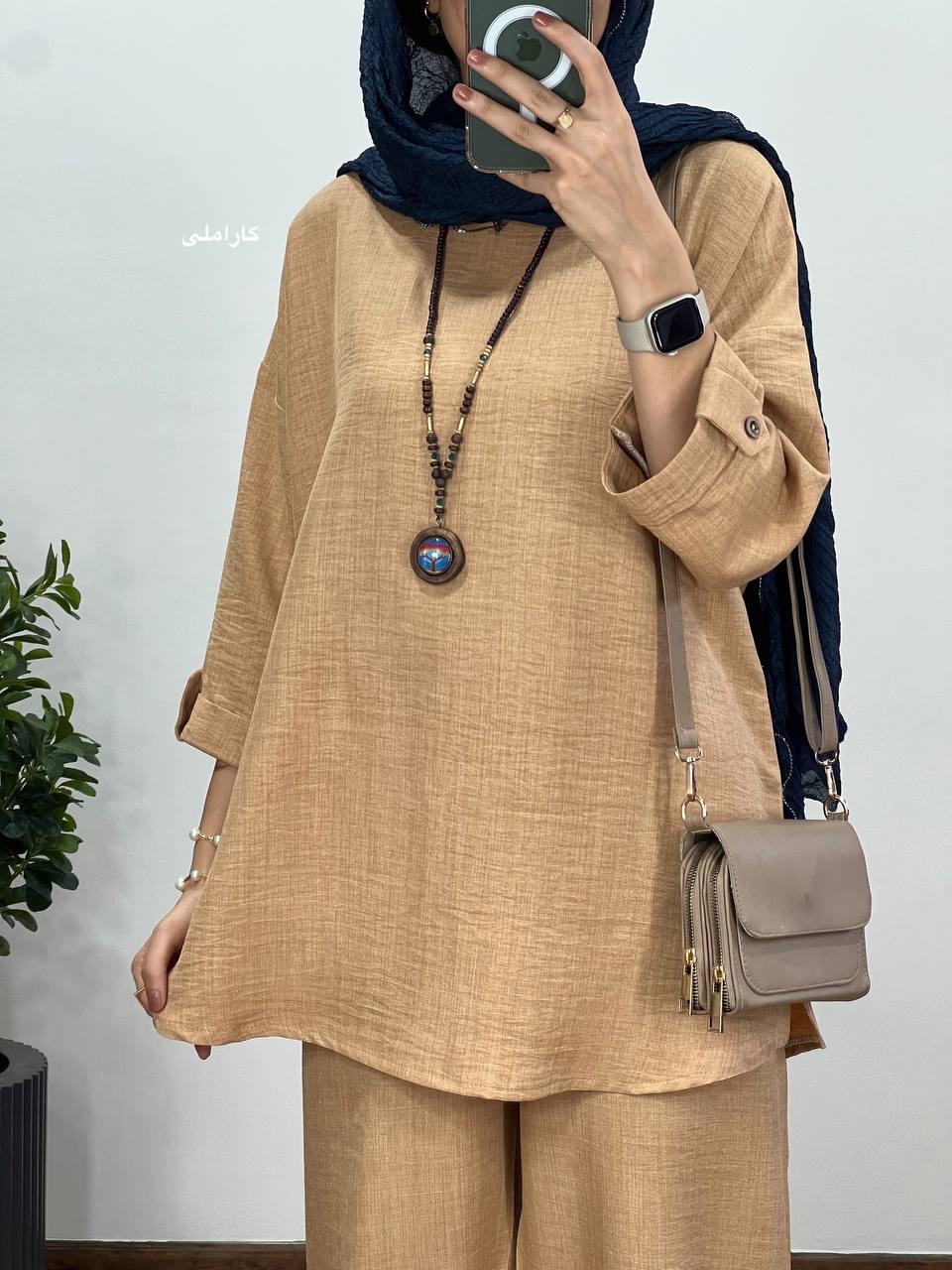 ست مانتو و شلوار ویوات 7